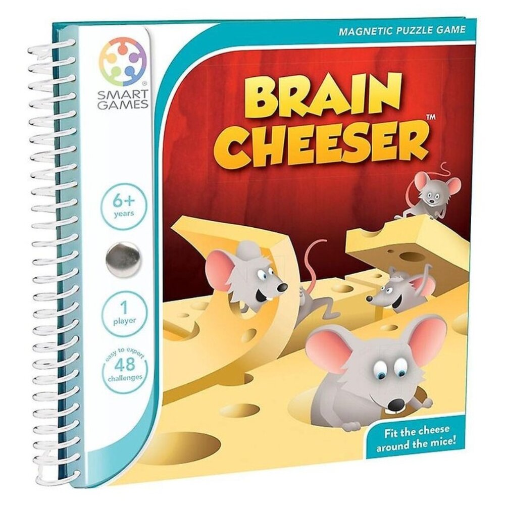 Smart Games -Brain Cheeser- Magnetic Travel Logic Game New Sealed Age 6+
